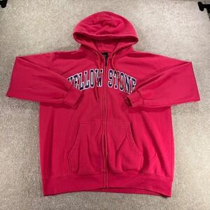Prairie Mountain Yellowstone Zip Hoodie Womens XXL Pink Graphic Sweat